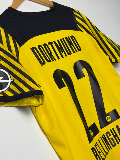 Jude Bellingham Borussia Dortmund 2021-22 home football shirt (M)
