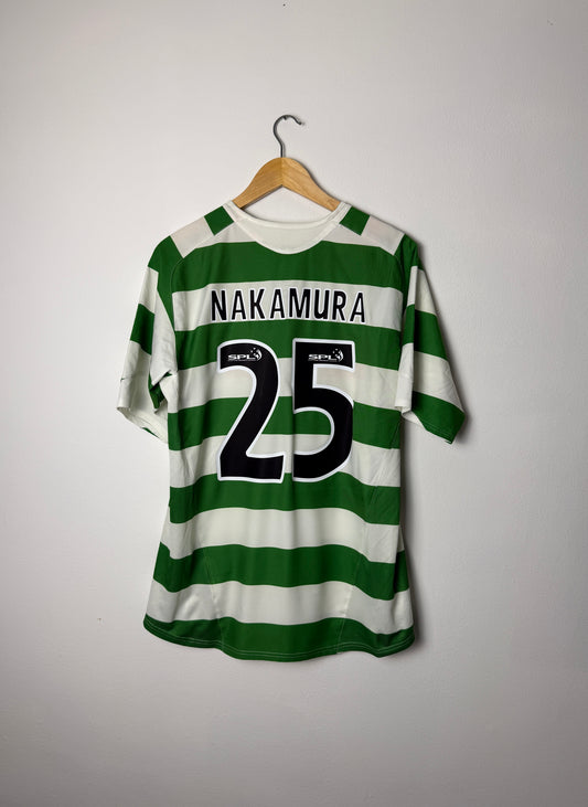 Shunsuke Nakamura Celtic FC 2005-06 home football shirt (M)