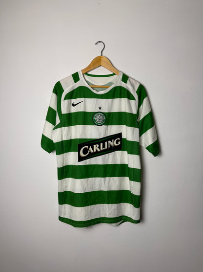 Shunsuke Nakamura Celtic FC 2005-06 home football shirt (M)