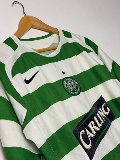 Shunsuke Nakamura Celtic FC 2005-06 home football shirt (M)