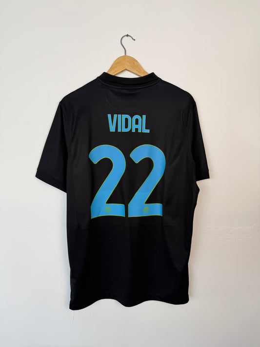 Arturo Vidal Inter Milan 2021-22 third football shirt (L)