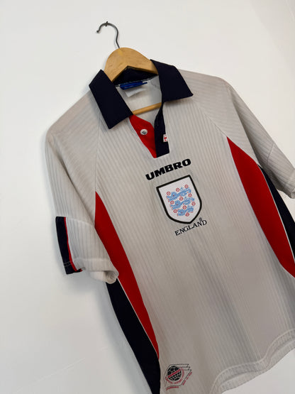 England 1998 World Cup home football shirt (M)