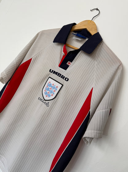 England 1998 World Cup home football shirt (M)