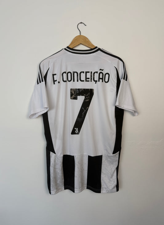 Francisco Conceição Juventus FC 2024-25 home football shirt (L)