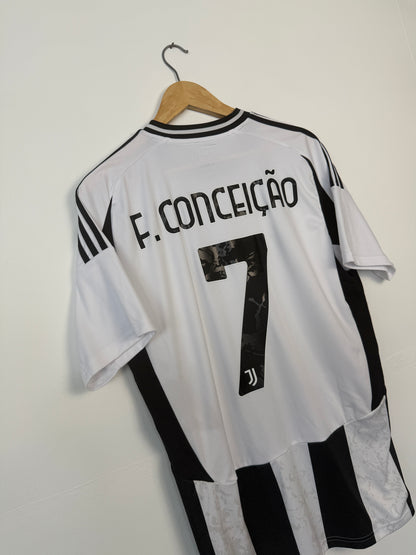 Francisco Conceição Juventus FC 2024-25 home football shirt (L)