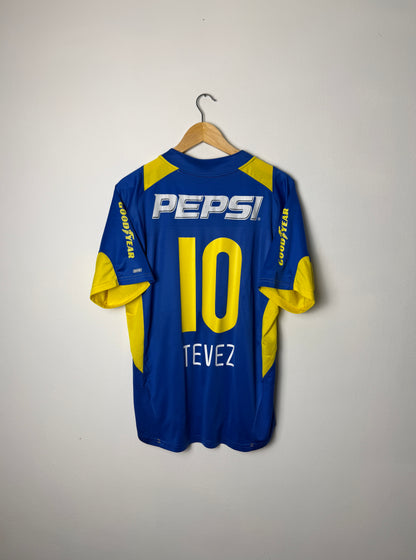 Carlos Tevez Boca Juniors 2004-05 home football shirt (L)