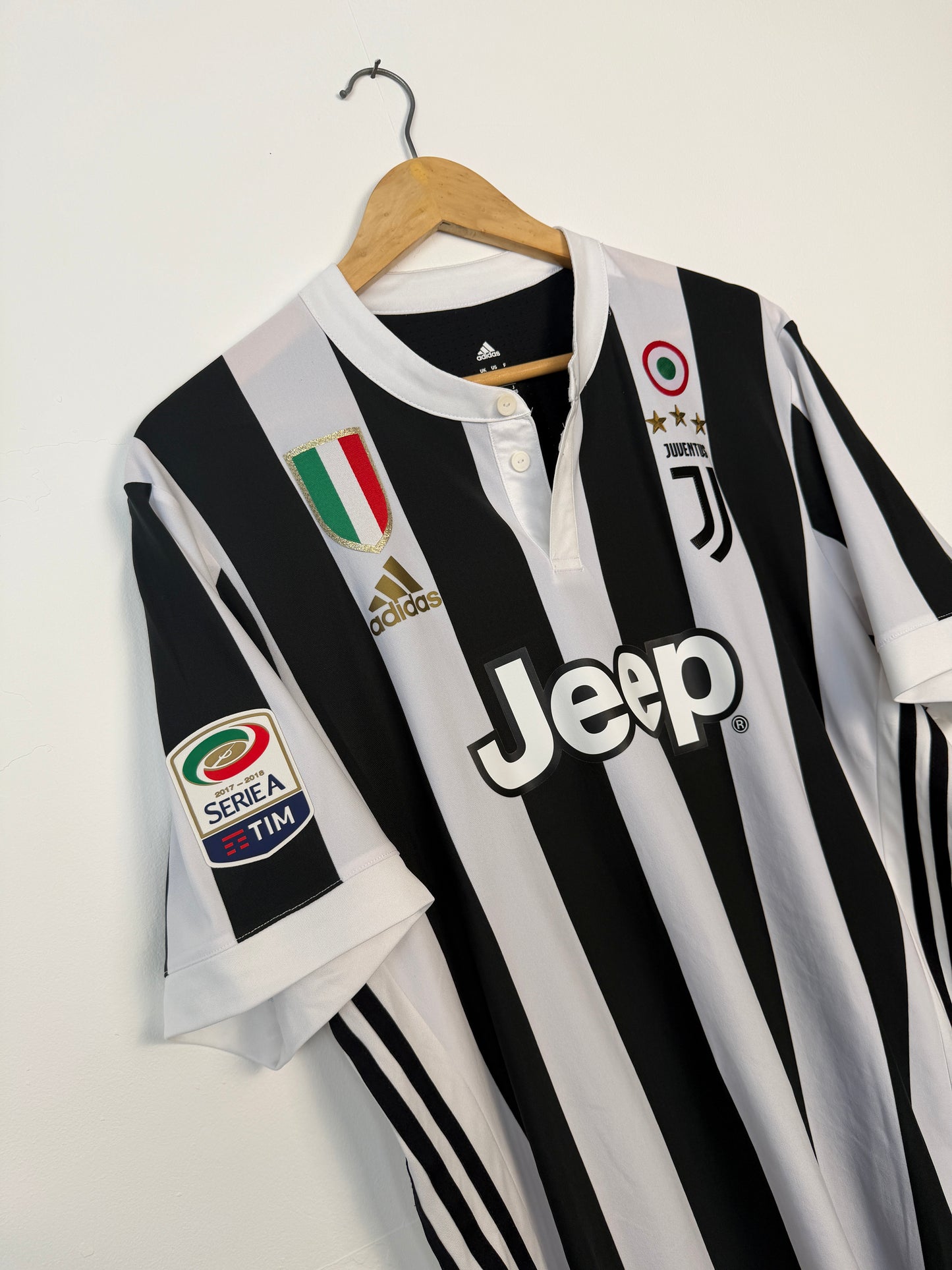 Paulo Dybala Juventus FC 2017-18 ADIZERO home football shirt (XL)