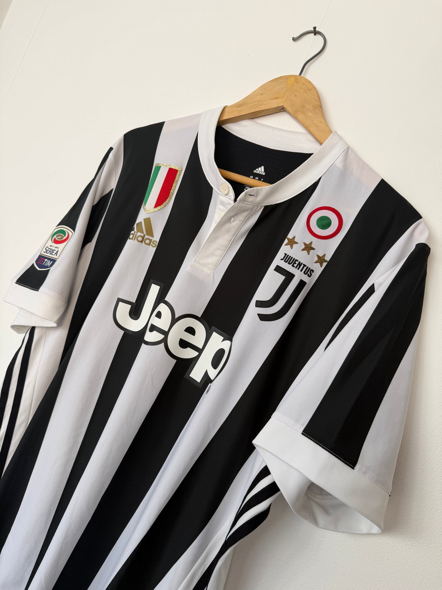 Paulo Dybala Juventus FC 2017-18 ADIZERO home football shirt (XL)