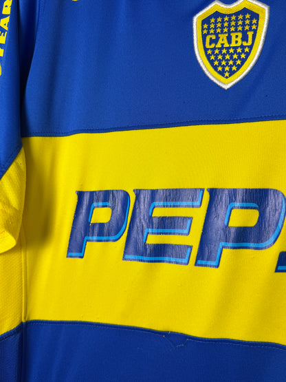 Carlos Tevez Boca Juniors 2004-05 home football shirt (L)