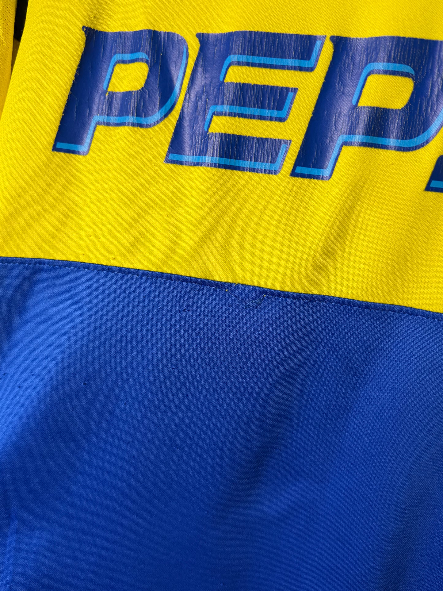 Carlos Tevez Boca Juniors 2004-05 home football shirt (L)