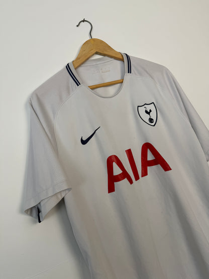 Son Hueng-Min Tottenham Hotspur 2017-18 home football shirt (XL)