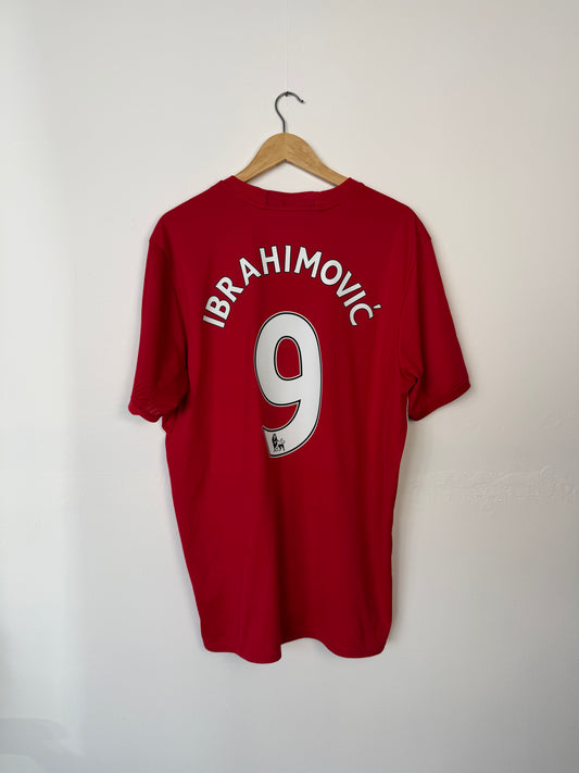 Zlatan Ibrahimovic Manchester United 2016-17 home football shirt (XL)