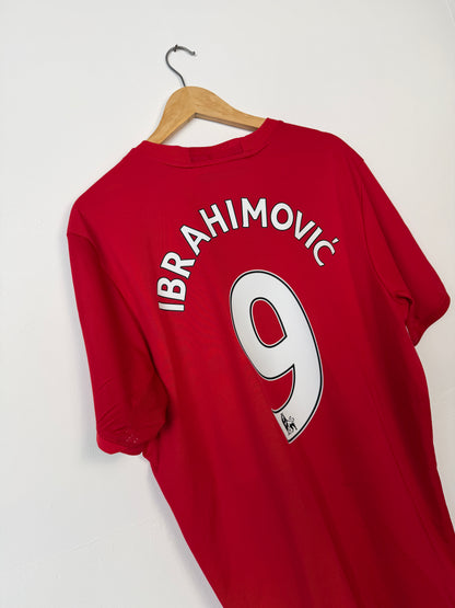 Zlatan Ibrahimovic Manchester United 2016-17 home football shirt (XL)