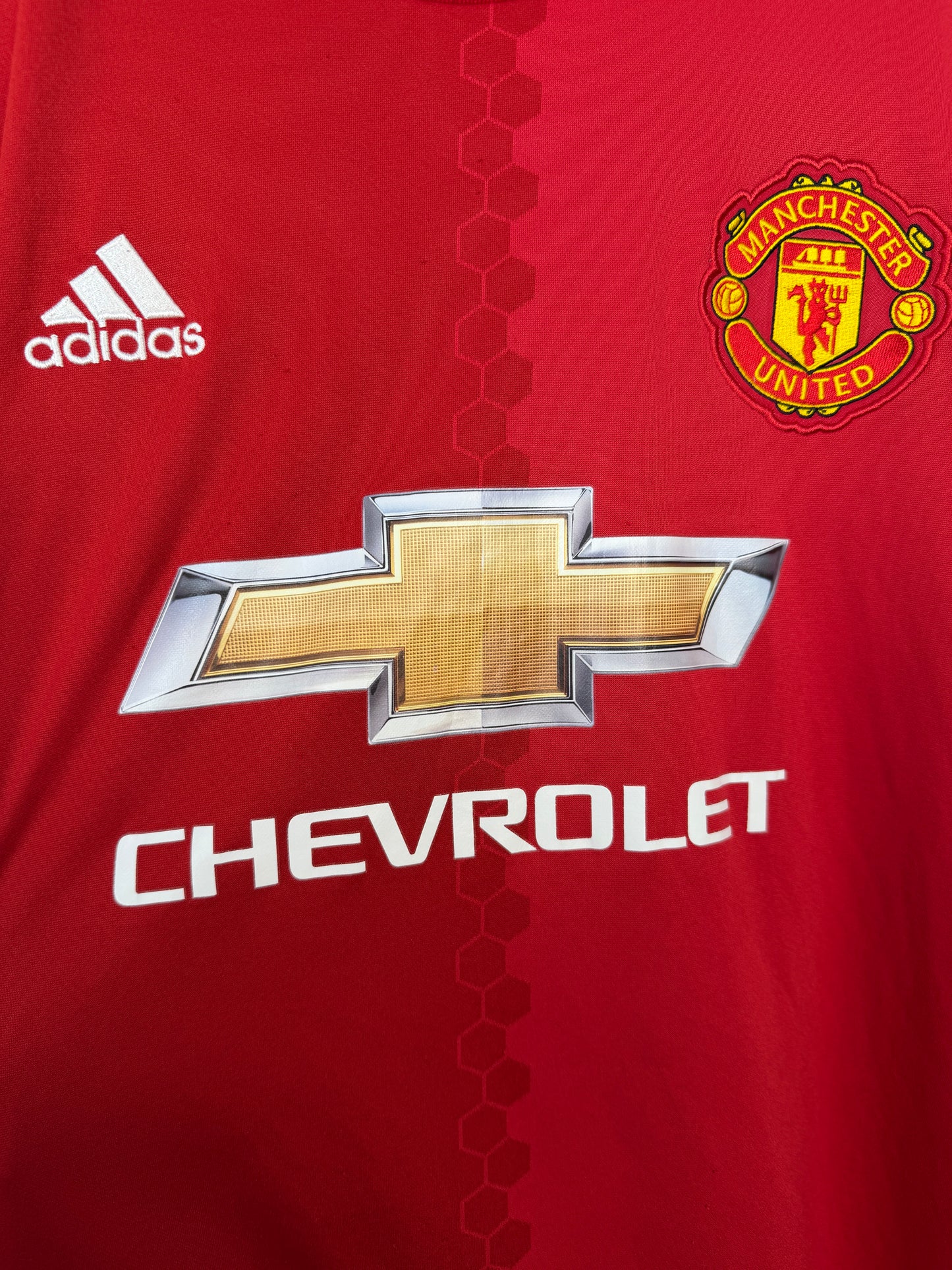Zlatan Ibrahimovic Manchester United 2016-17 home football shirt (XL)