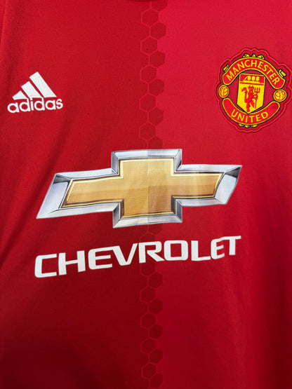 Zlatan Ibrahimovic Manchester United 2016-17 home football shirt (XL)