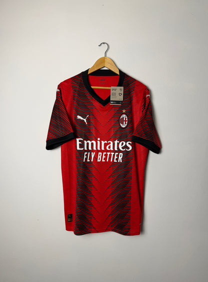 Rafa Leao AC Milan 2023-24 home football shirt (L)