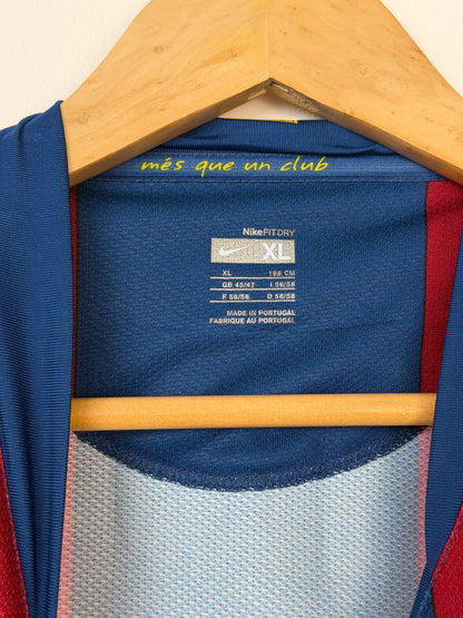 Ronaldinho FC Barcelona 2007-08 home football shirt (XL)