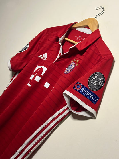 Douglas Costa FC Bayern Munich 2016-17 home football shirt (M)