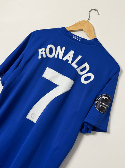 Cristiano Ronaldo Manchester United 2008-09 third football shirt (M)