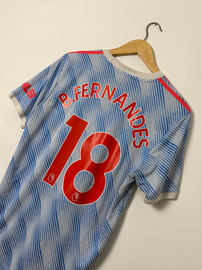 Bruno Fernandes Manchester United 2020-21 away HEAT.RDY football shirt (M)