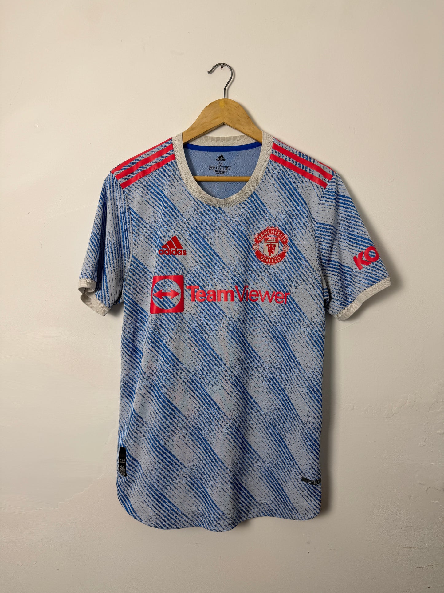 Bruno Fernandes Manchester United 2020-21 away HEAT.RDY football shirt (M)