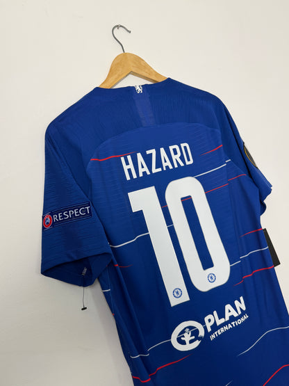 Eden Hazard Chelsea FC 2018-19 home VAPORKNIT football shirt (L)