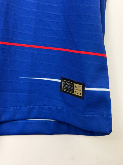 Eden Hazard Chelsea FC 2018-19 home VAPORKNIT football shirt (L)
