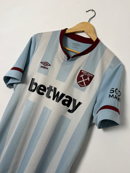 Jarrod Bowen West Ham United 2021-22 away football shirt (L)