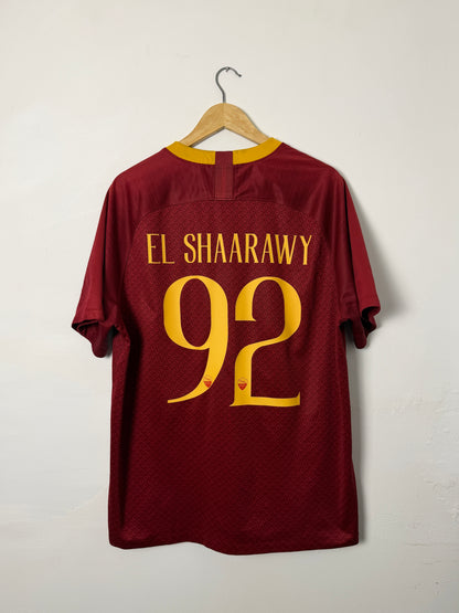 Stephan El Shaarawy AS Roma 2018-19 home football shirt (XL)