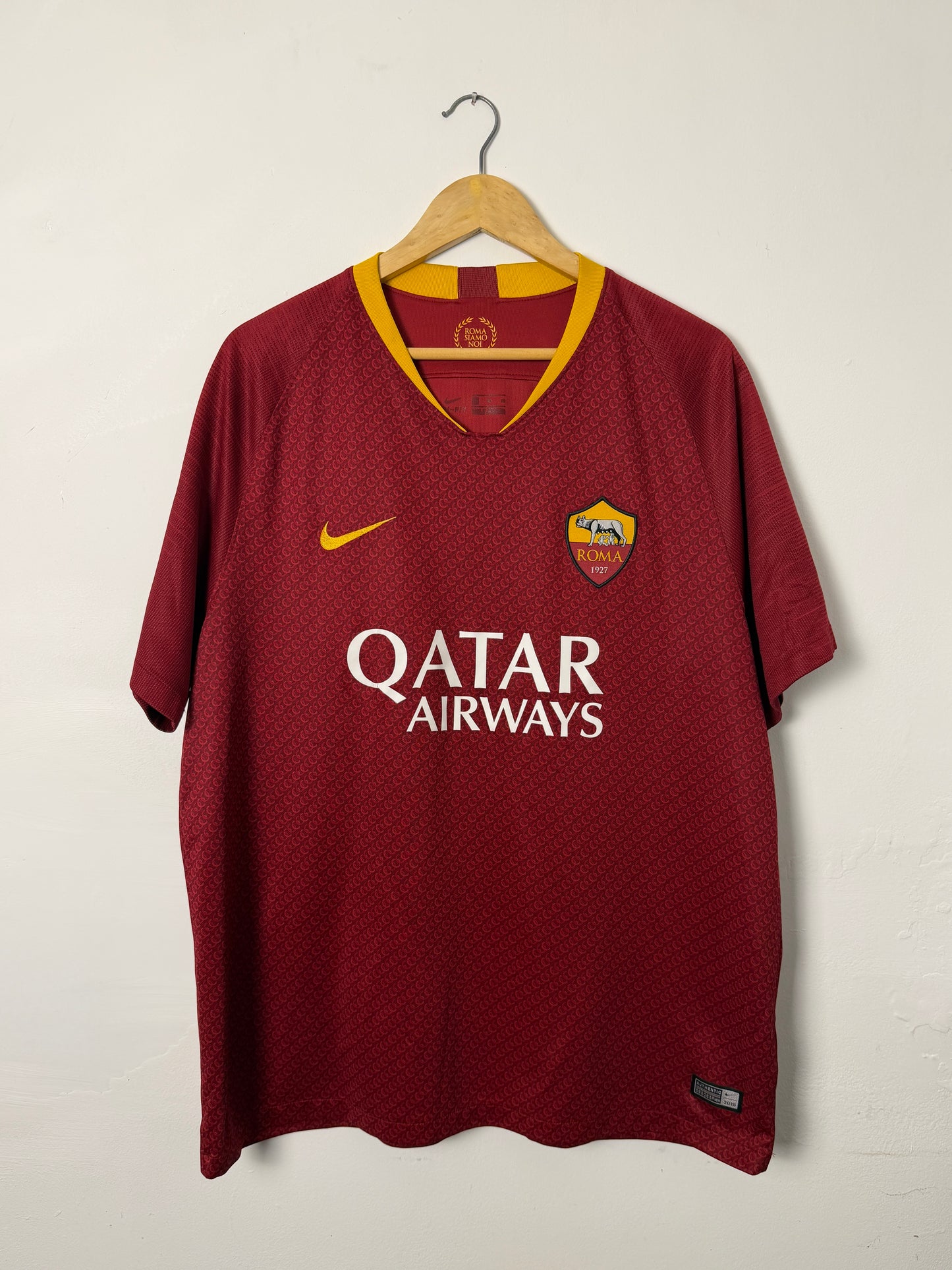 Stephan El Shaarawy AS Roma 2018-19 home football shirt (XL)