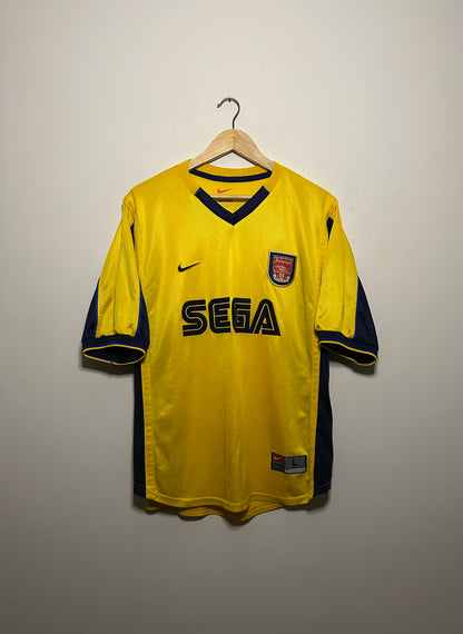 Thierry Henry Arsenal FC 1999-01 away football shirt (L)