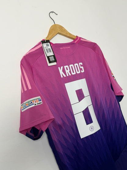 Toni Kroos Germany 2024 Euro HEAT.RDY away football shirt (XL)