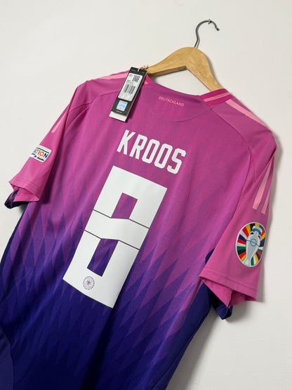 Toni Kroos Germany 2024 Euro HEAT.RDY away football shirt (XL)