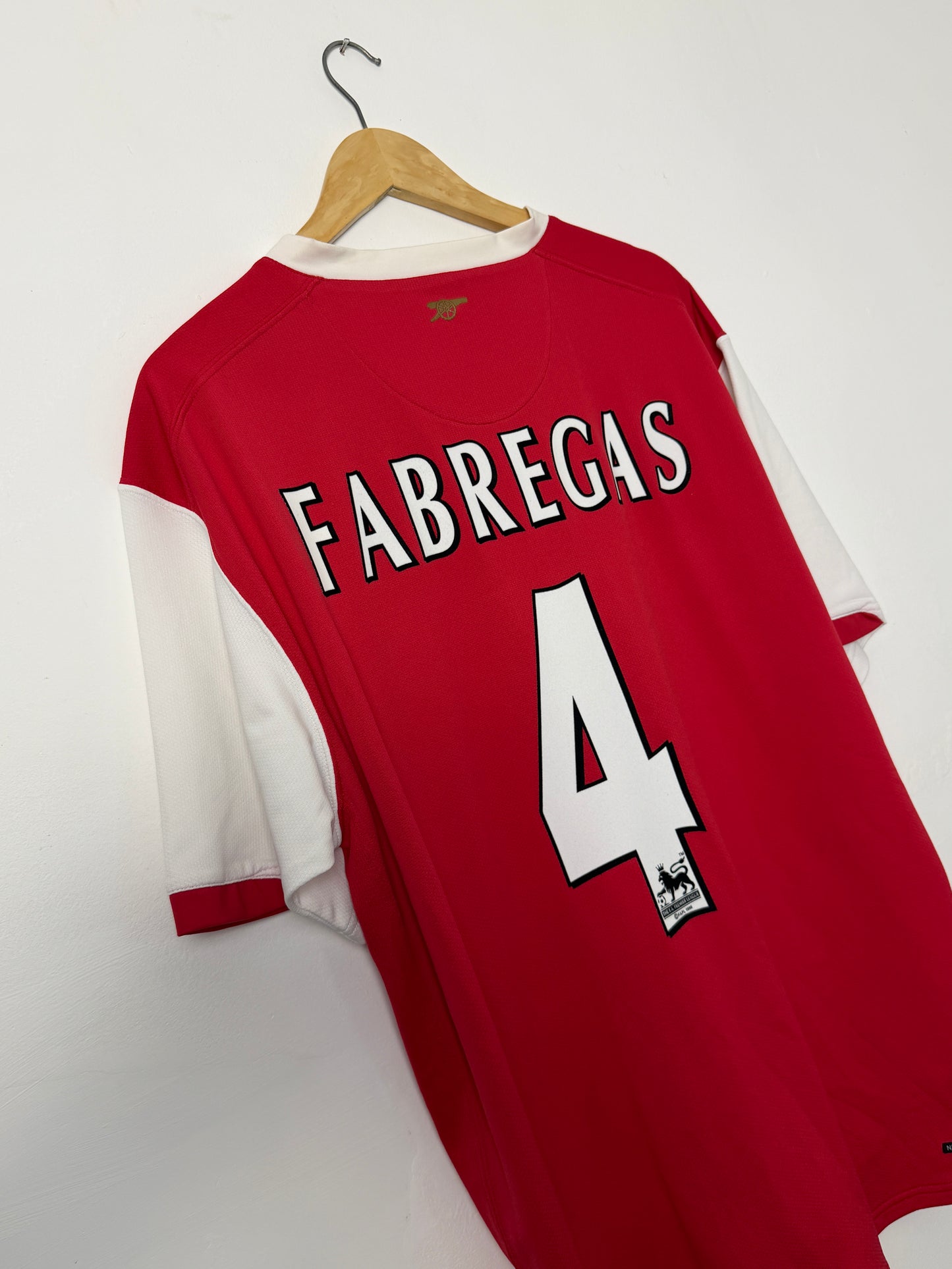 Cesc Fabregas Arsenal FC 2007-08 home football shirt (XL)