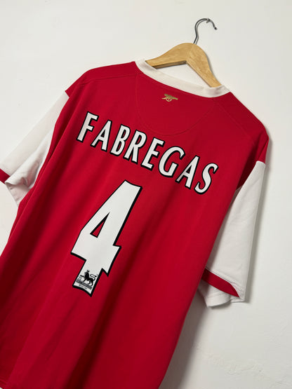 Cesc Fabregas Arsenal FC 2007-08 home football shirt (XL)