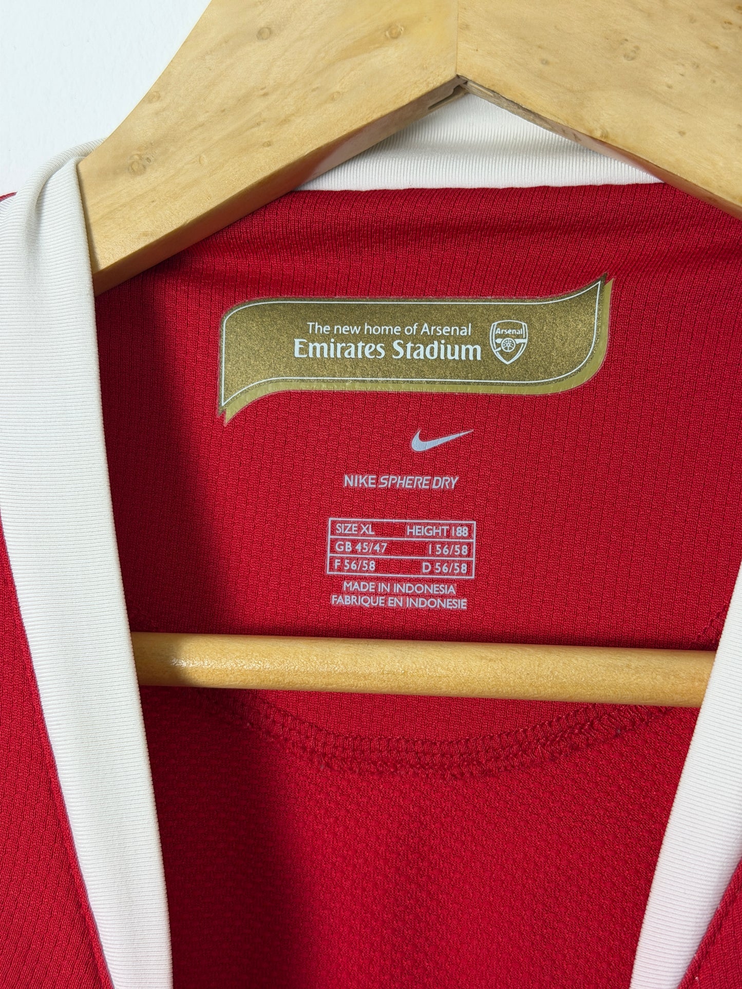 Cesc Fabregas Arsenal FC 2007-08 home football shirt (XL)