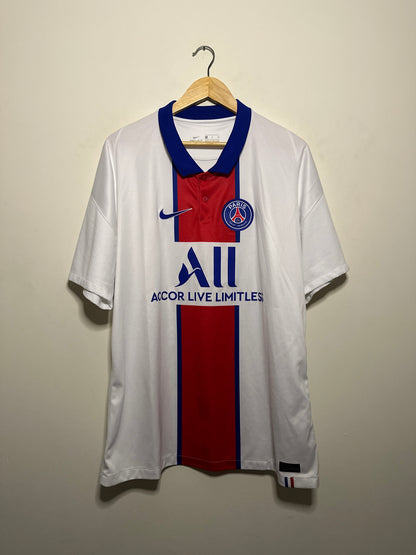 Neymar JR PSG 2020-21 away football shirt (XL)