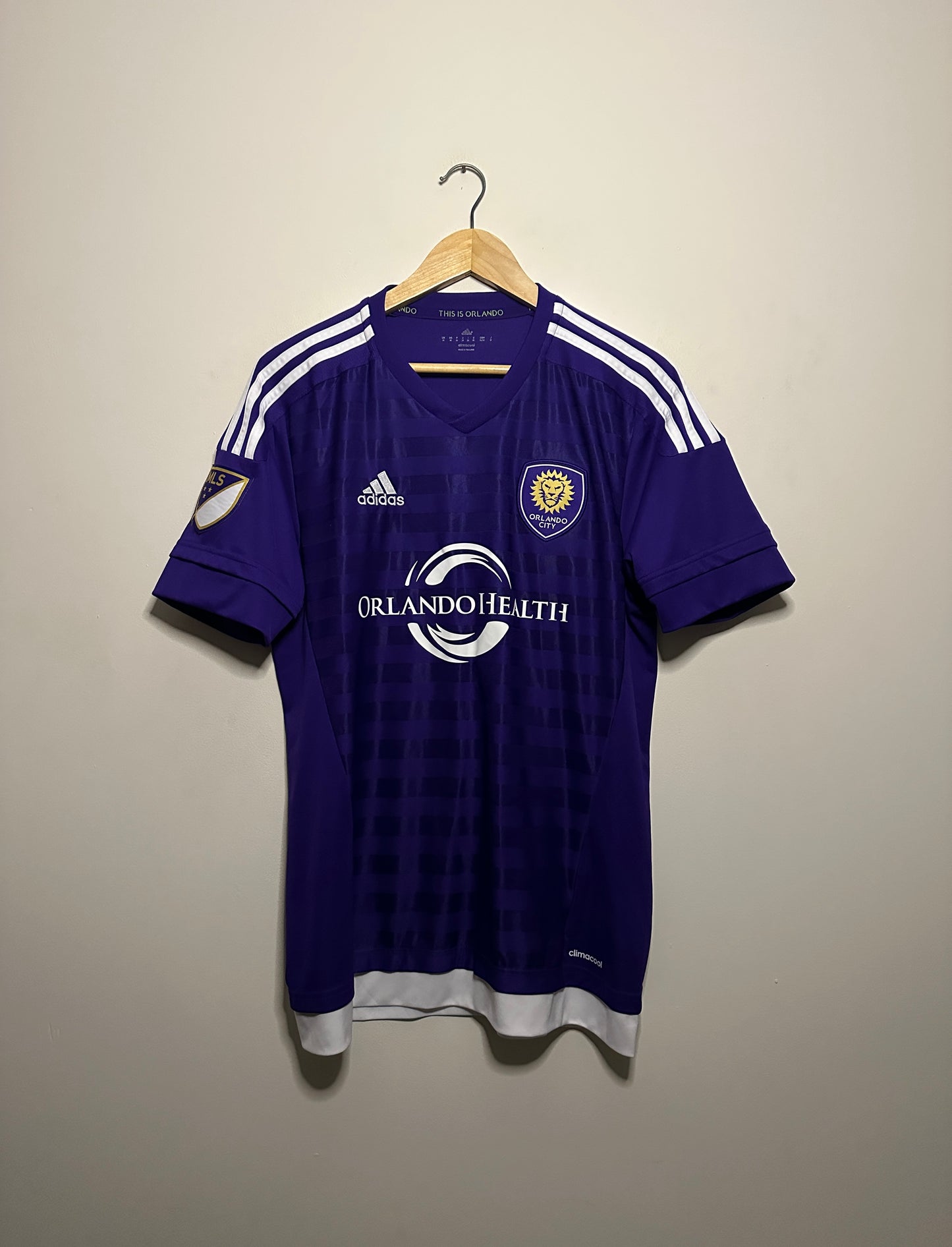 Kaka Orlando City 2014-15 home football shirt (M)