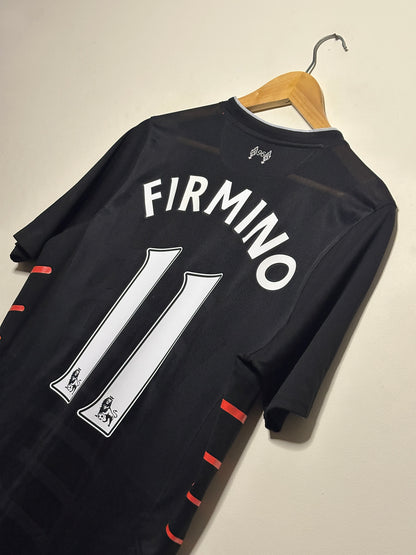 Roberto Firmino Liverpool FC 2016-17 away football shirt (M)