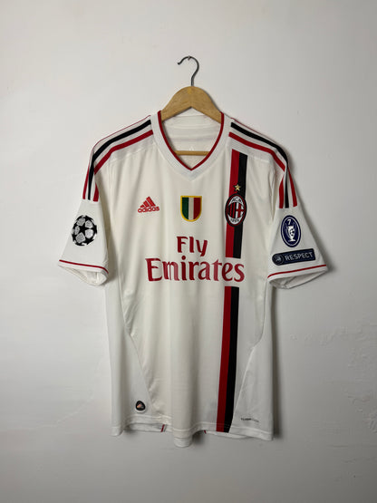 Alexandre Pato AC Milan 2011-12 away football shirt (M)