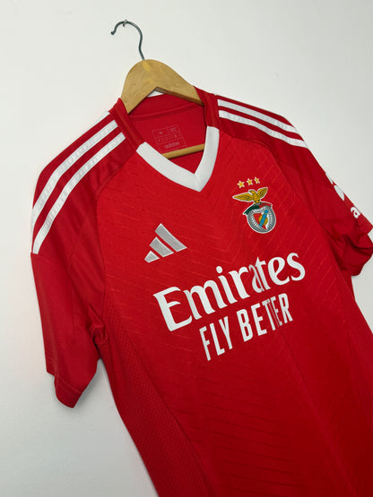 Angel Di Maria SL Benfica 2024-25 home football shirt (M)