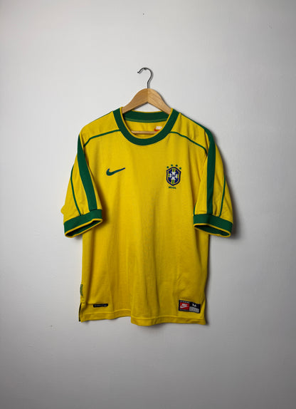 Brazil 1998 home football shirt (M)