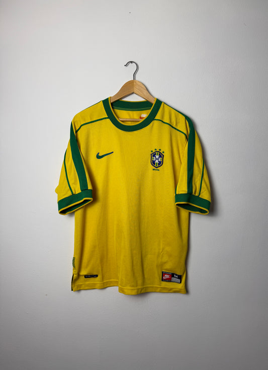 Brazil 1998 home football shirt (M)