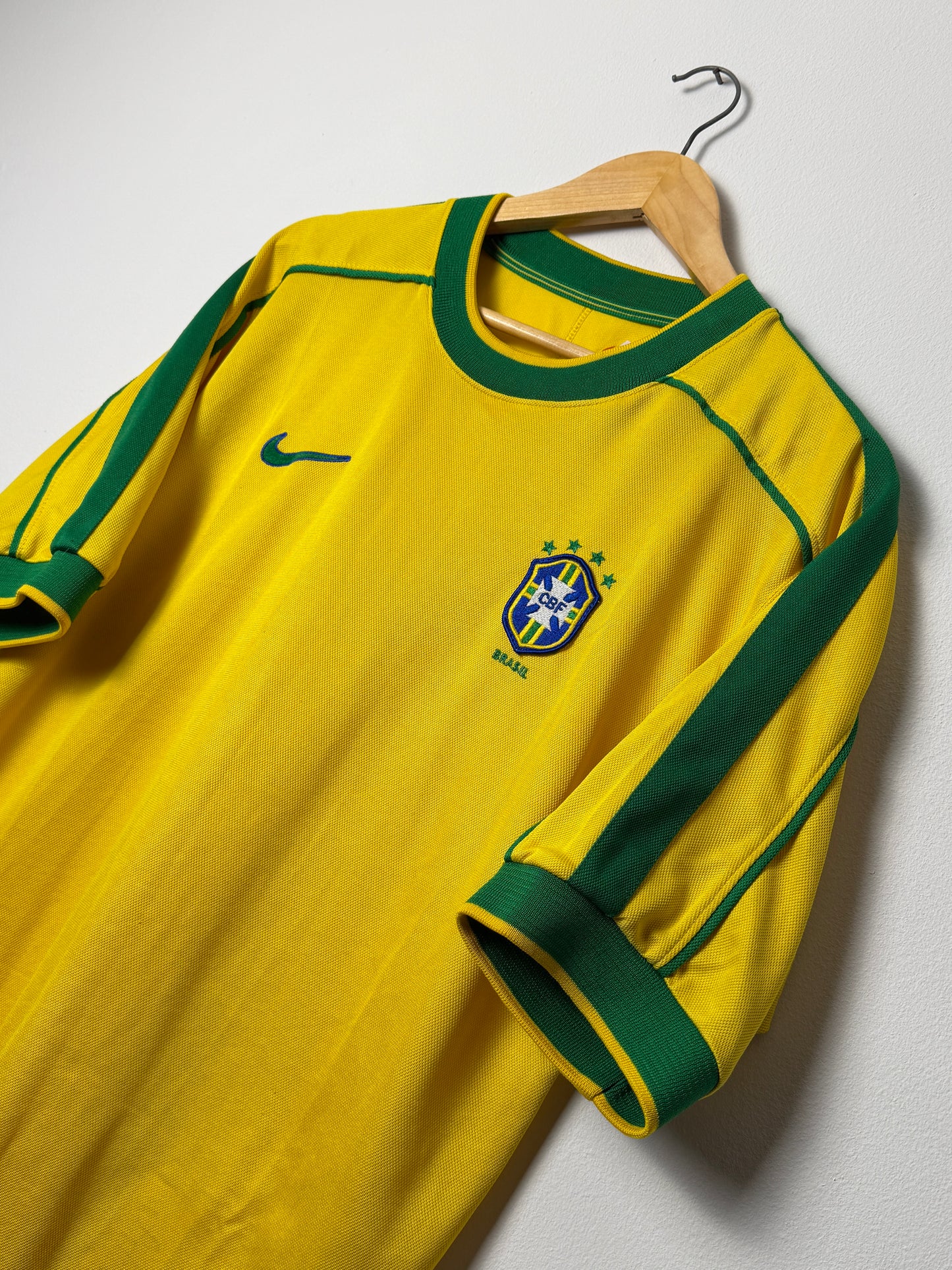 Brazil 1998 home football shirt (M)