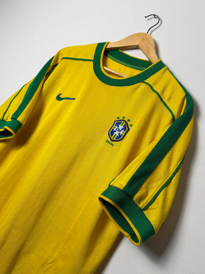 Brazil 1998 home football shirt (M)