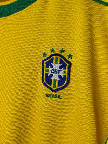 Brazil 1998 home football shirt (M)