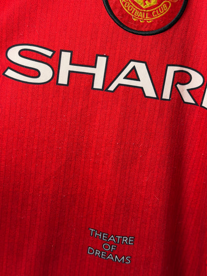David Beckham Manchester United 1996-97 home football shirt (L)