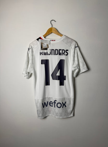 Tijjani Reijnders AC Milan 2023-24 away football shirt (M)