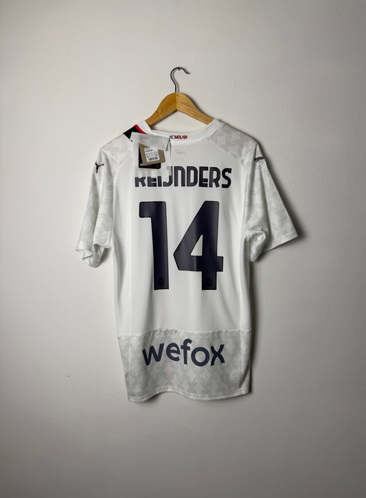 Tijjani Reijnders AC Milan 2023-24 away football shirt (M)