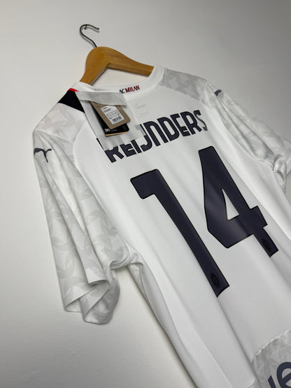 Tijjani Reijnders AC Milan 2023-24 away football shirt (M)